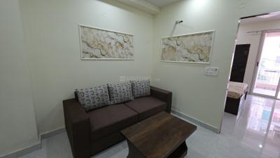 Living Room Image of 650 Sq.ft 1 BHK Apartment / Flat for rent in Karolan Ka Barh Jaipur for Rs. 19000