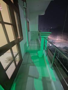 Balcony Image of white house in Indirapuram, Ghaziabad