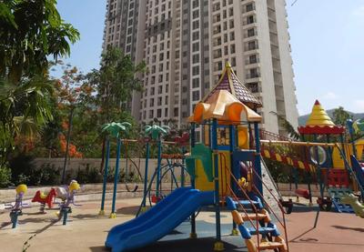Image of 680 Sq.ft 1 BHK Apartment / Flat for rent in Puraniks Rumah Bali, Thane West, Thane for Rs. 19000