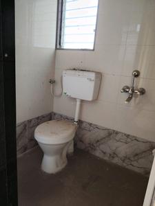 Common Bathroom Image of 650 Sq.ft 1 BHK Apartment / Flat for sale in Rukhmini Complex 1, Pushpak Nagar Navi Mumbai for Rs. 4750000