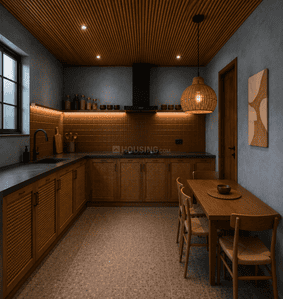 Kitchen Image of 550 Sq.ft 1 BHK Duplex for sale in Guddadahalli, Bengaluru North Bengaluru for Rs. 4500000