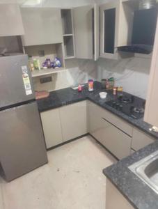 Kitchen Image of 1300 Sq.ft 2 BHK Builder Floor for rent in East Of Kailash New Delhi for Rs. 82000