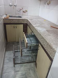Kitchen Image of 750 Sq.ft 2 BHK Apartment / Flat for sale in Aya Nagar New Delhi for Rs. 2800000
