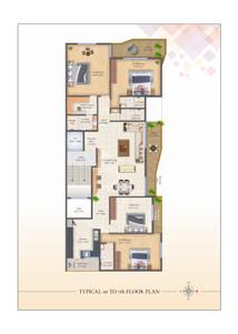 Image of 2250 Sq.ft 4 BHK Apartment / Flat for sale in Dhantoli, Nagpur for Rs. 29000000