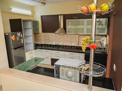 Kitchen Image of 1480 Sq.ft 3 BHK Apartment / Flat for rent in Lunkad Amazon, Viman Nagar Pune for Rs. 70000