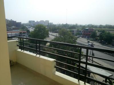 Balcony Image of 1550 Sq.ft 3 BHK Apartment / Flat for rent in Ram Gold Line Residency, Chinhat Lucknow for Rs. 13000