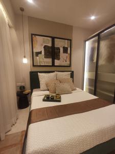 Bedroom Image of 1090 Sq.ft 2 BHK Apartment / Flat for rent in Lokhandwala Octacrest, Kandivali East Mumbai for Rs. 60000