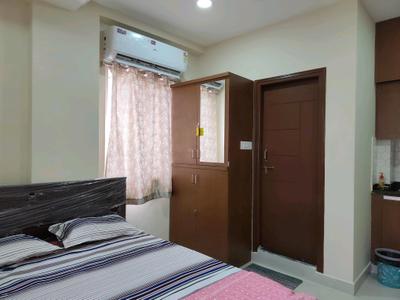 Bedroom Image of 1500 Sq.ft 1 RK Apartment / Flat for rent in Infocity Emerald, Hafeezpet Hyderabad for Rs. 17999