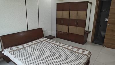 Bedroom Image of 2335 Sq.ft 3 BHK Apartment / Flat for rent in Shivalik Green View, Shantigram Ahmedabad for Rs. 58000