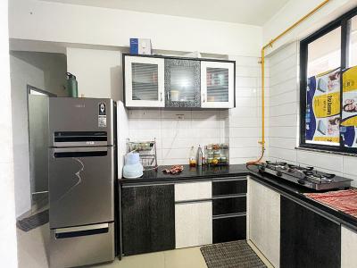 Kitchen Image of 513 Sq.ft 2 BHK Apartment / Flat for sale in Avalon Skyline, Vatva Ahmedabad for Rs. 3500000