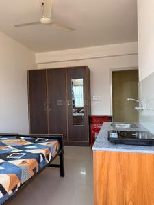 Bedroom Image of 350 Sq.ft 1 RK Studio for rent in Mahadevapura Bengaluru for Rs. 18000