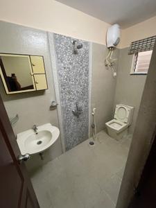 Bathroom Image of 1450 Sq.ft 3.5 BHK Apartment / Flat for rent in Landlord Tulip Le Park, Kondapur Hyderabad for Rs. 45000