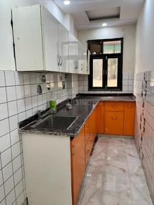 Kitchen Image of 720 Sq.ft 2 BHK Builder Floor for rent in Tagore Garden Extension New Delhi for Rs. 28000