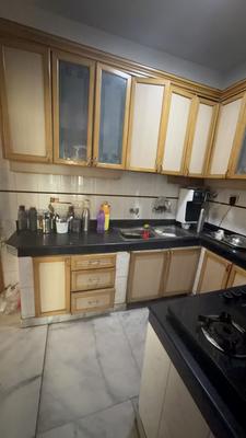 Kitchen Image of 1600 Sq.ft 3 BHK Duplex for sale in Sheikh Sarai New Delhi for Rs. 18000000