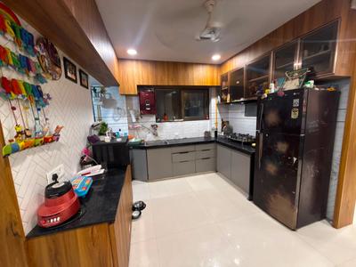 Kitchen Image of 1280 Sq.ft 2 BHK Apartment / Flat for sale in Devshree Benito, Jahangir Pura Surat for Rs. 5200000
