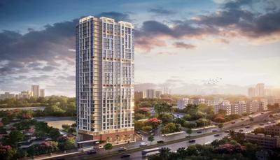 Building Image of 450 Sq.ft 1 BHK Apartment / Flat for sale in Reliable Unique Enclave Residency, Vikhroli East Mumbai for Rs. 7000000