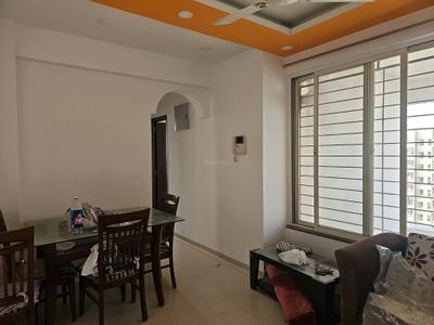 Living Room Image of 604 Sq.ft 1 BHK Apartment / Flat for rent in Kumar Palaash, Wadgaon Sheri Pune for Rs. 25000