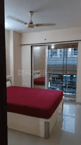 Bedroom Image of 1100 Sq.ft 2 BHK Apartment / Flat for rent in Siddharth Geetanjali Heights, Kharghar Navi Mumbai for Rs. 45000