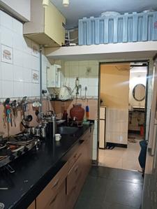 Kitchen Image of 640 Sq.ft 2 BHK Apartment / Flat for sale in Mira Road East Mira Bhayandar for Rs. 10500000