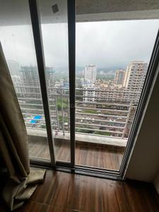 Balcony Image of 650 Sq.ft 1 BHK Apartment / Flat for sale in Divine Heights, Diva Thane for Rs. 5500000
