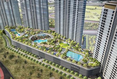 Image of 538 Sq.ft 1 BHK Apartment / Flat for sale in Sobha Solis by Sobha Realty, Motor City, Dubai for Rs. 30680000