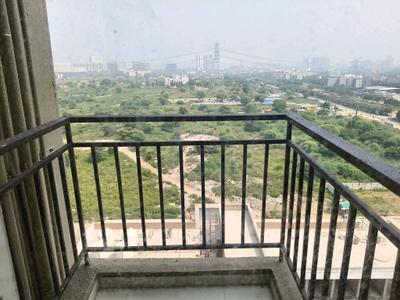 Bedroom Two Image of 1300 Sq.ft 3 BHK Apartment / Flat for rent in Pyramid Infinity, Sector 70 Gurgaon for Rs. 25700