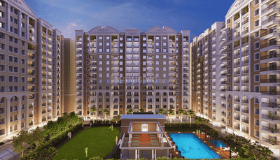 Image of 1227 Sq.ft 2 BHK Apartment / Flat for sale in Kharadi Annex, Pune for Rs. 10600000