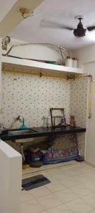 Kitchen Image of 331 Sq.ft 1 RK Apartment / Flat for sale in Gopipura Surat for Rs. 900000
