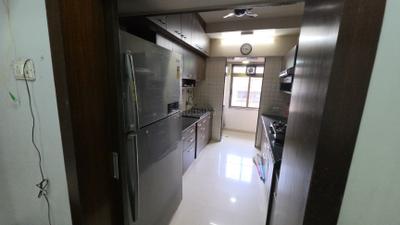 Kitchen Image of 1400 Sq.ft 3 BHK Apartment / Flat for rent in Ekta Meadows, Borivali East Mumbai for Rs. 110000