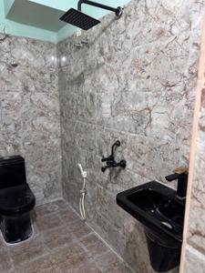 Bathroom Image of 1300 Sq.ft 2 BHK Apartment / Flat for rent in Bellagio LVL NXT, New Town Kolkata for Rs. 23000