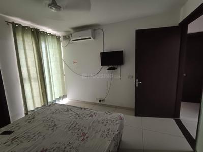 Bedroom Image of 1350 Sq.ft 3 BHK Apartment / Flat for rent in Motiaz Royal Citi, Gazipur Zirakpur for Rs. 30000