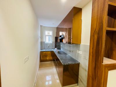 Kitchen Image of 1080 Sq.ft 3 BHK Apartment / Flat for sale in Rajpur New Delhi for Rs. 8000000