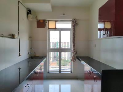 Kitchen Image of 729 Sq.ft 2 BHK Apartment / Flat for rent in ACME Ozone Phase 2, Thane West Thane for Rs. 39000