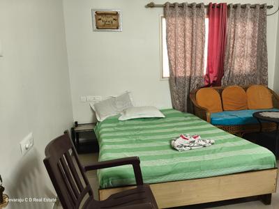 Bedroom Image of 1000 Sq.ft 1 RK Apartment / Flat for rent in Koramangala Bengaluru for Rs. 20000
