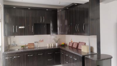 Kitchen Image of 1400 Sq.ft 2.5 BHK Apartment / Flat for rent in Kingswood Court, Crossings Republik Ghaziabad for Rs. 22000