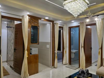 Living Room Image of 810 Sq.ft 3 BHK Apartment / Flat for sale in Dwarka Mor New Delhi for Rs. 5100000