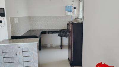 Kitchen Image of 650 Sq.ft 2 BHK Apartment / Flat for rent in Godrej Park Greens, Mamurdi Pune for Rs. 23000
