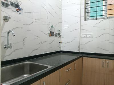 Kitchen Image of 750 Sq.ft 2 BHK Apartment / Flat for rent in K R Puram Bengaluru for Rs. 19001