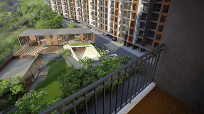 Image of 800 Sq.ft 2 BHK Apartment / Flat for sale in Rama Krystal One Phase IV, Moshi, Pune for Rs. 6000000
