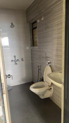 Bathroom Image of 585 Sq.ft 1 BHK Apartment / Flat for rent in Cosmos Jewels, Thane West Thane for Rs. 25000