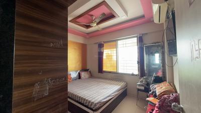 Bedroom Image of 614 Sq.ft 1 BHK Builder Floor for sale in Kiwale Pune for Rs. 5500000