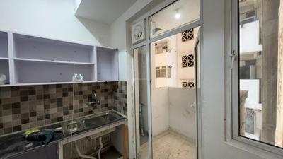 Kitchen Image of 609 Sq.ft 2 BHK Apartment / Flat for rent in Prateek Grand City, Siddharth Vihar Ghaziabad for Rs. 19800