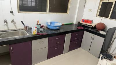 Kitchen Image of 1000 Sq.ft 2 BHK Apartment / Flat for sale in ARK Ganga Alfa Paradise, Wagholi Pune for Rs. 6000000