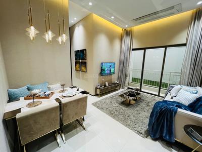 Hall Image of 700 Sq.ft 1 BHK Apartment / Flat for sale in Sunteck One World, Naigaon East Naigaon for Rs. 3350000