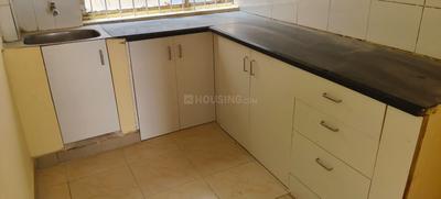 Kitchen Image of 680 Sq.ft 2 BHK Builder Floor for rent in Murugeshpalya Bengaluru for Rs. 22000