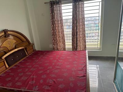 Bedroom Image of 980 Sq.ft 3 BHK Apartment / Flat for rent in Harshit Lifestyle, Ayodhya Bypass Bhopal for Rs. 15000
