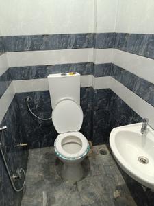 Bathroom Image of 650 Sq.ft 1 BHK Apartment / Flat for rent in Bhawrasla Indore for Rs. 8000
