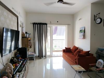 Living Room Image of 1200 Sq.ft 2 BHK Apartment / Flat for rent in Sri Crescent Heights, Okkiyampet Chennai for Rs. 36000