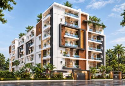 Image of 1270 Sq.ft 2 BHK Apartment / Flat for sale in Satrampadu, Eluru for Rs. 6500000