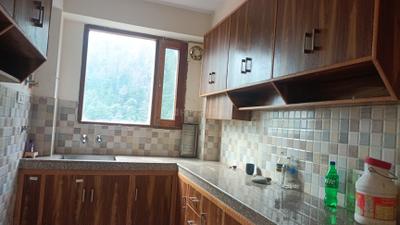 Kitchen Image of 980 Sq.ft 1 BHK Apartment / Flat for rent in Tutikandi Shimla for Rs. 15000
